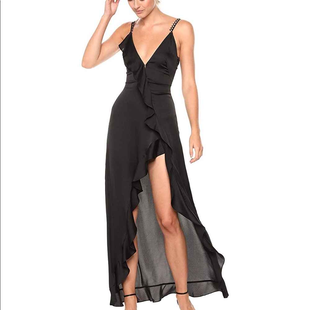 Isabella For Love and Lemons Ruffled Maxi Dress